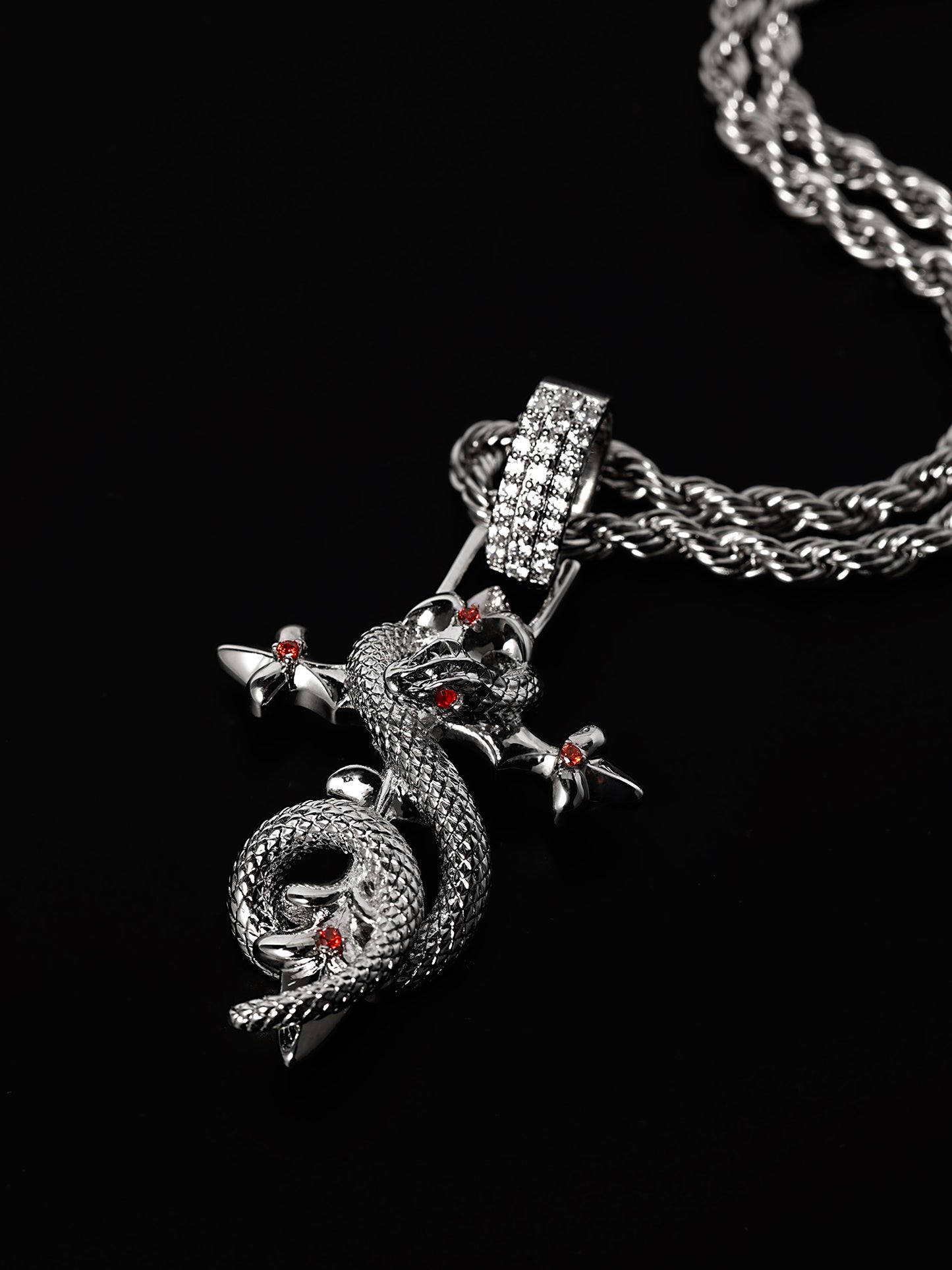 Snake Shape Vintage Necklace