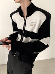 【23s November.】Metal Zipper Sweater Jacket ArtsKoreanMan