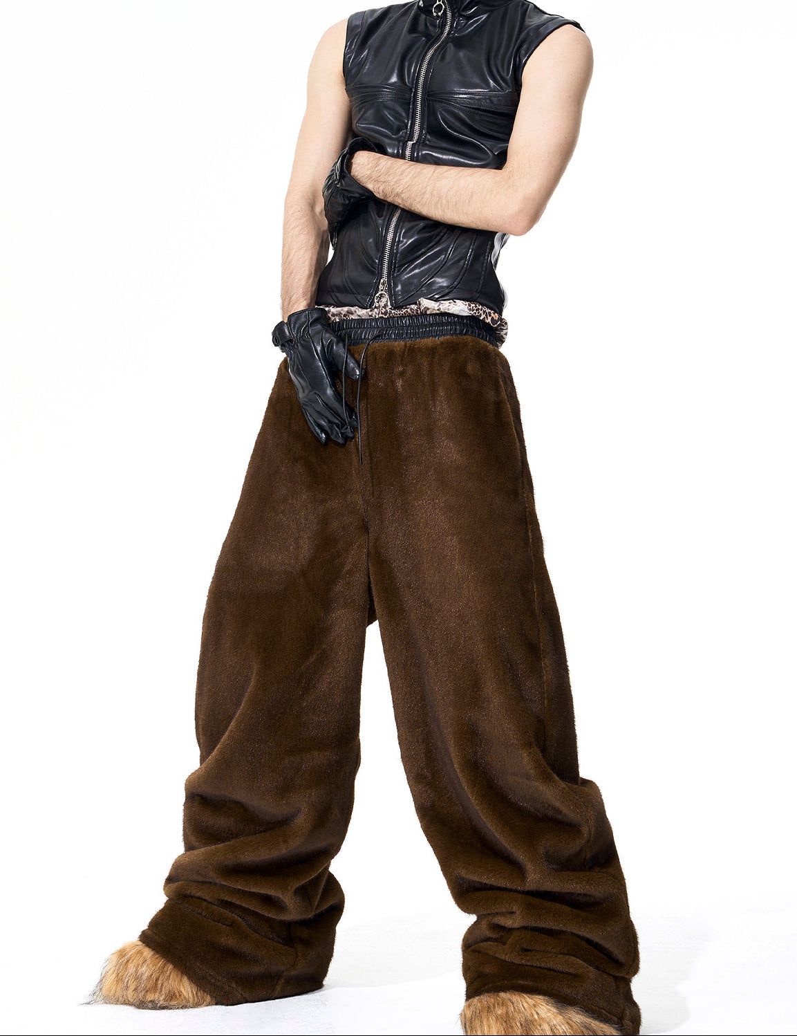 Reversible Winter Fur and Leather Jacket / Pants