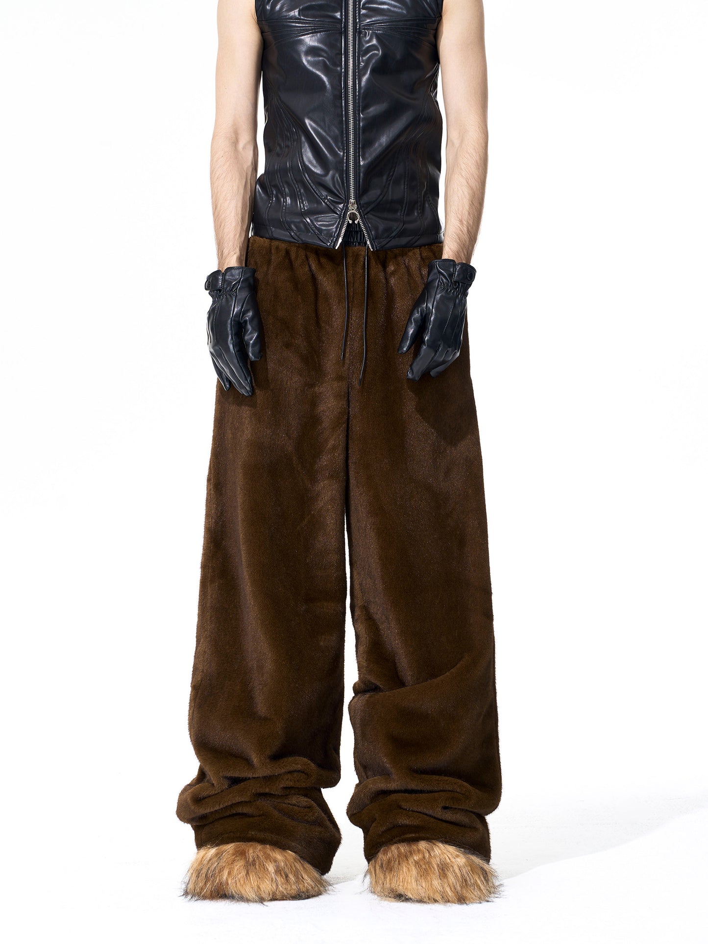 Reversible Winter Fur and Leather Jacket / Pants