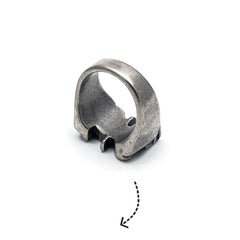 Trendy Street Ancient Silver Ring ArtsKoreanMan