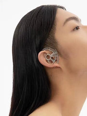 Cyberpunk Gear Y2K Earrings