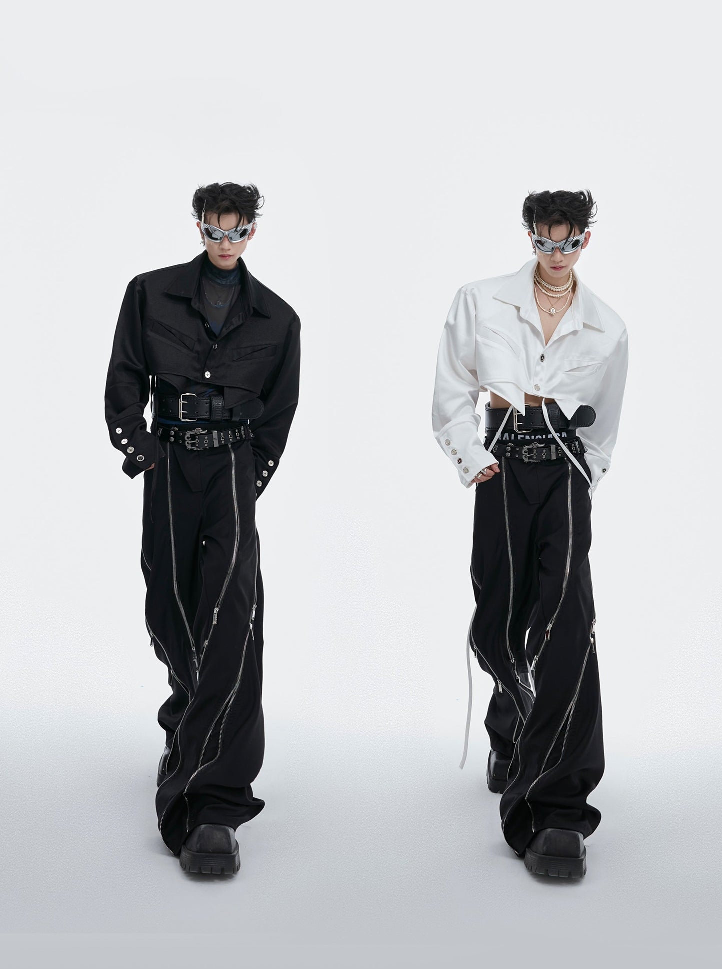 【24s July.】Short Ribbon Elegant Shirt ArtsKoreanMan