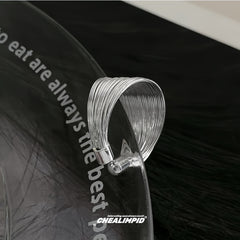 Minimalist Coil-wrapped Metallic Ring