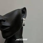 Zipper Design Y2k Earrings