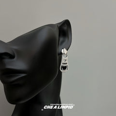 Zipper Design Y2k Earrings