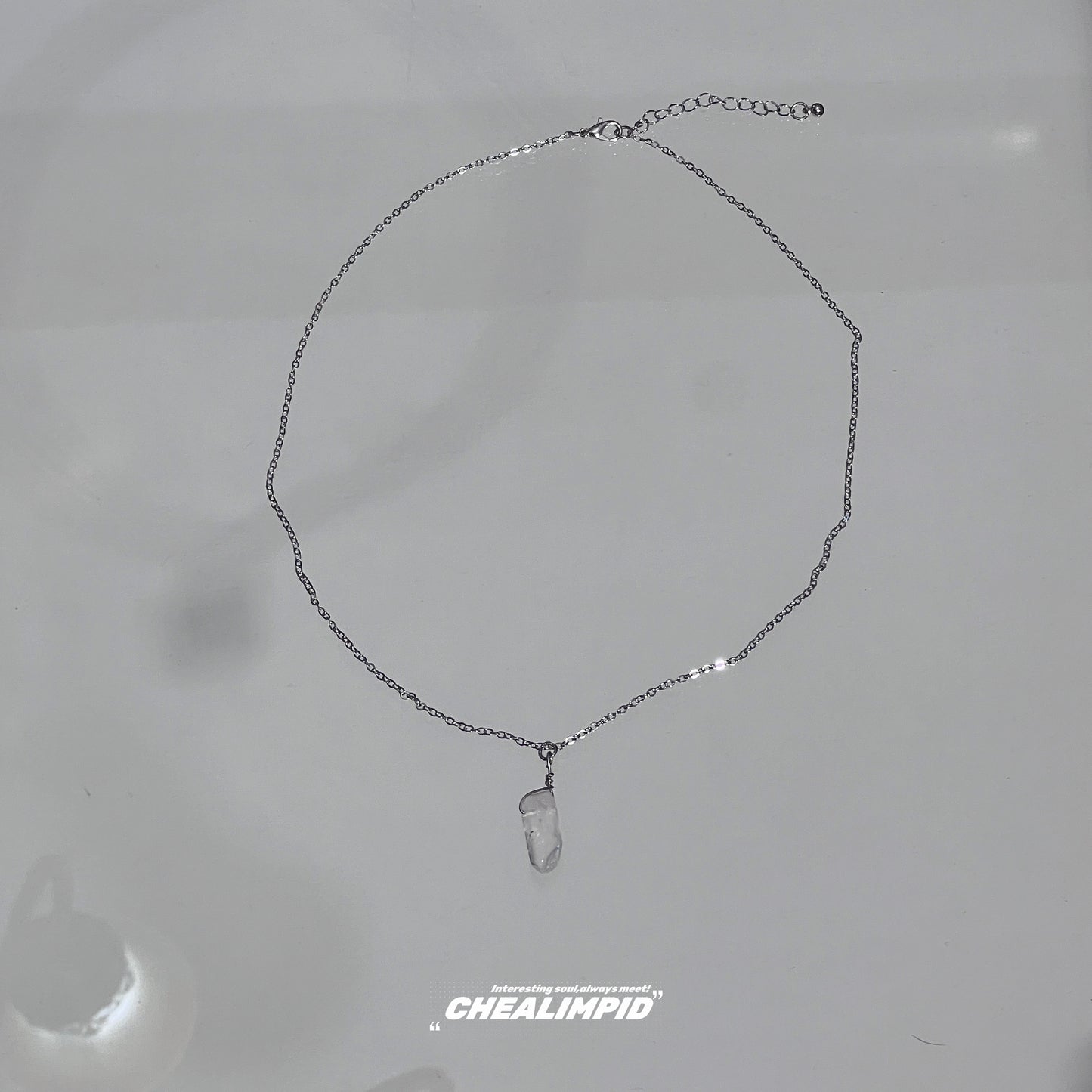 Flying Birds and Stone Double Layer Necklace