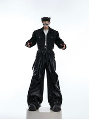 【24s Aug.】Flash Diamond Gradient Pioneer Gorgeous Short Jacket ArtsKoreanMan