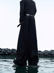 【24s Nov.】Color-Block High-Waisted Denim Pants ArtsKoreanMan