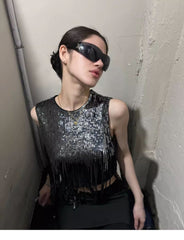 Pentagram Pattern Y2K Punk Sunglasses ArtsKoreanMan