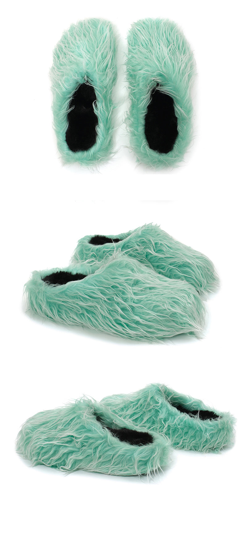 【New】Plush Tassel Colorful Slippers(Shoes)