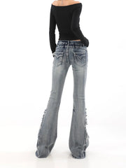 【23s July.】Low Rise Flared Jeans ArtsKoreanMan