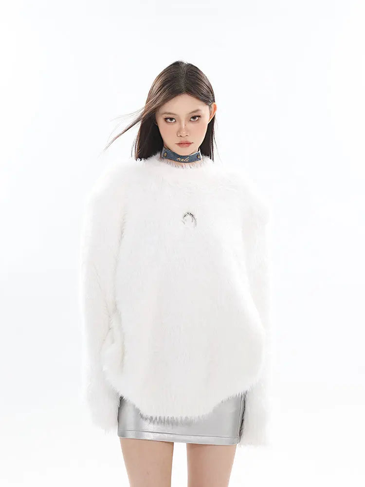 【23s September.】Loose Mink Knitted Sweater ArtsKoreanMan