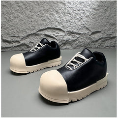 High Street Mickey Big Toe Casual Thick-soled Shoes ArtsKoreanMan