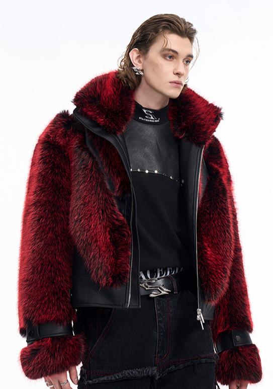 【24s Dec.】Short Faux Fur Jacket ArtsKoreanMan