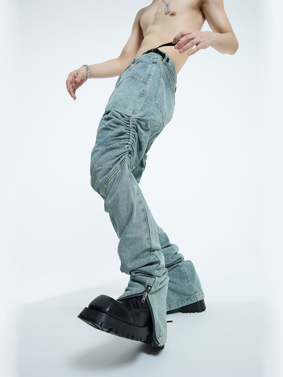 【23s September.】High Street Crinkled Washed Jeans -M ArtsKoreanMan