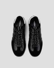 Simple Black And White Leather Dexter Shoes