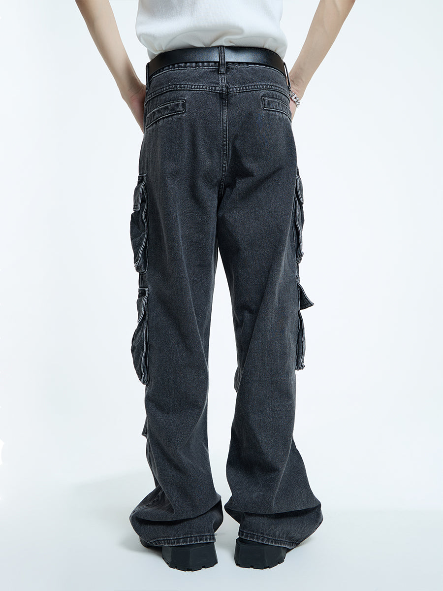 【23s September.】Oversized Mid-rise Jeans -L ArtsKoreanMan