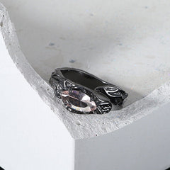 Cat's Eye Vintage Adjustable Size Ring ArtsKoreanMan