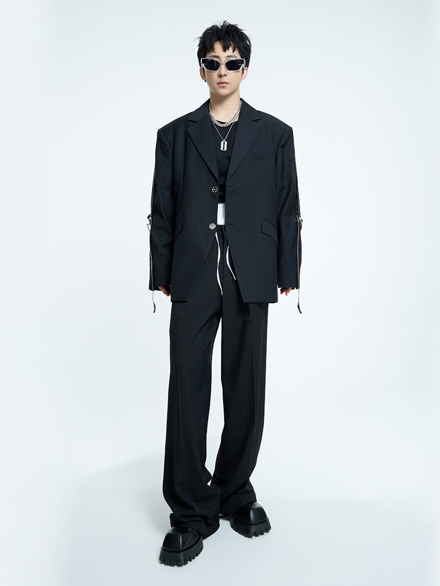 【23s September.】Metallic Embellished Blazer-L ArtsKoreanMan