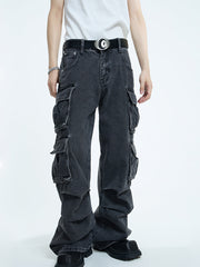 【23s September.】Oversized Mid-rise Jeans -L ArtsKoreanMan