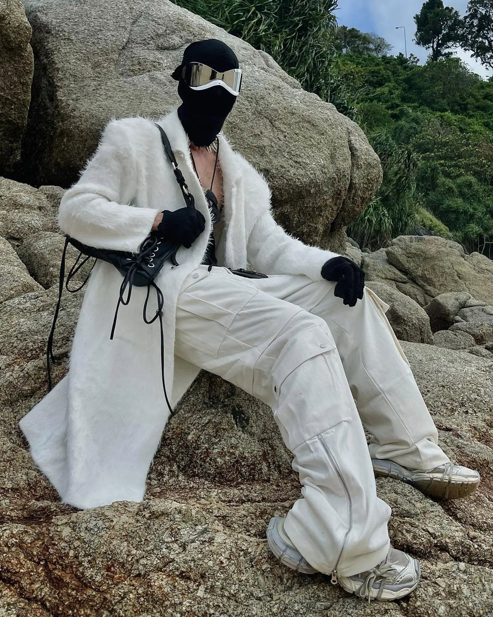 【23s Feb.】Knife Cut Cargo Pants ArtsKoreanMan