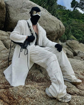 【23s Feb.】Knife Cut Cargo Pants ArtsKoreanMan