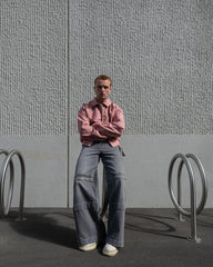 【23s August】Gradient Shoulder Pad Jacket ArtsKoreanMan