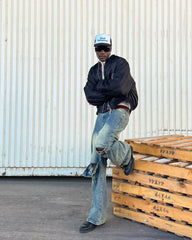 【23s May.】Vintage Jeans with Belt ArtsKoreanMan