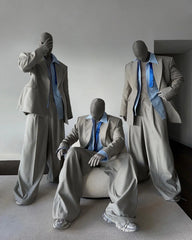 【23s August.】Double Cuff Shoulder Pads Shirt ArtsKoreanMan