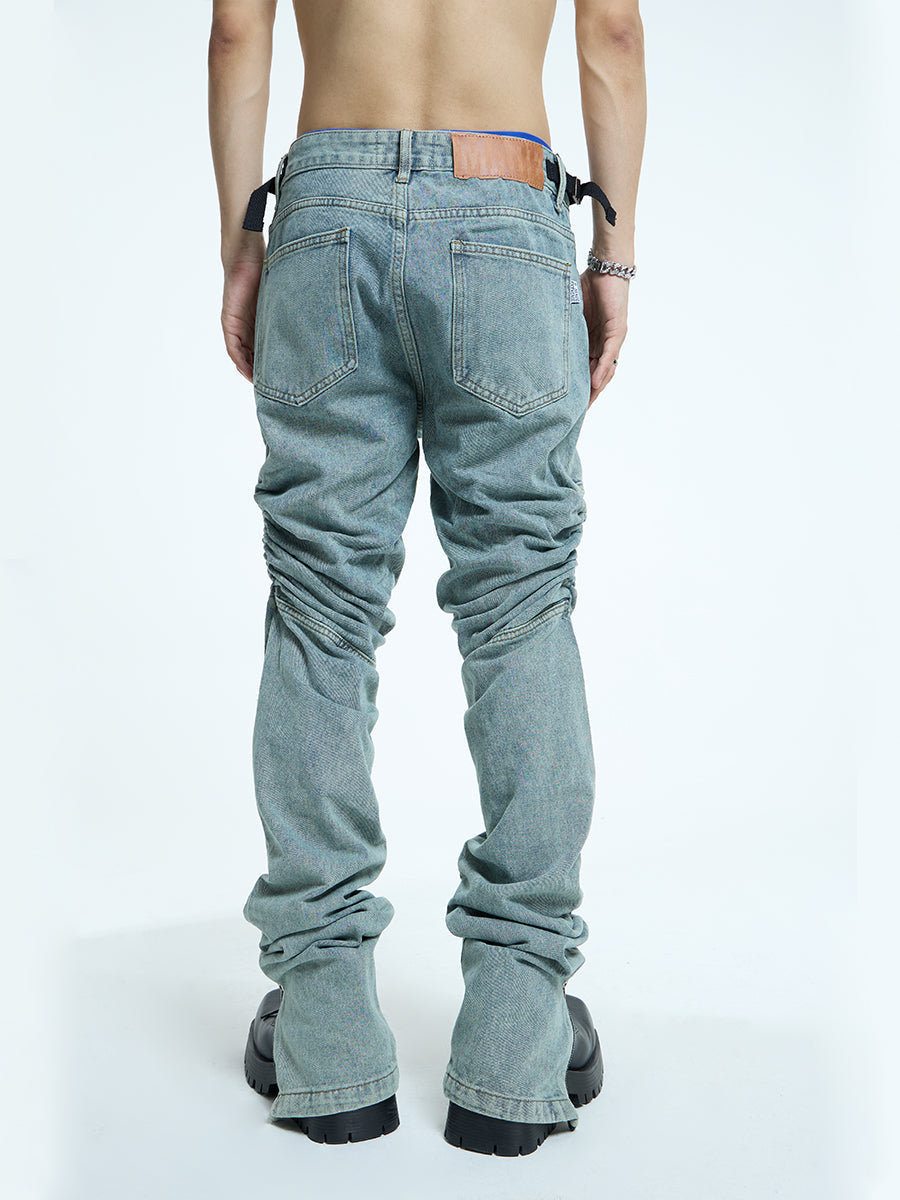 【23s September.】High Street Crinkled Washed Jeans -M ArtsKoreanMan