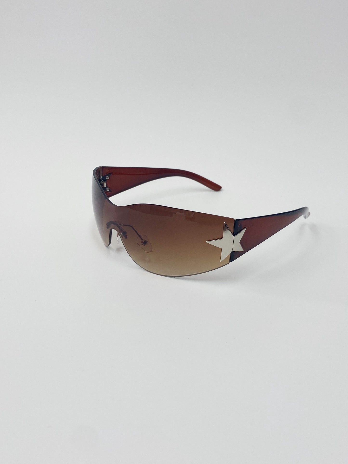 Pentagram Pattern Y2K Punk Sunglasses ArtsKoreanMan