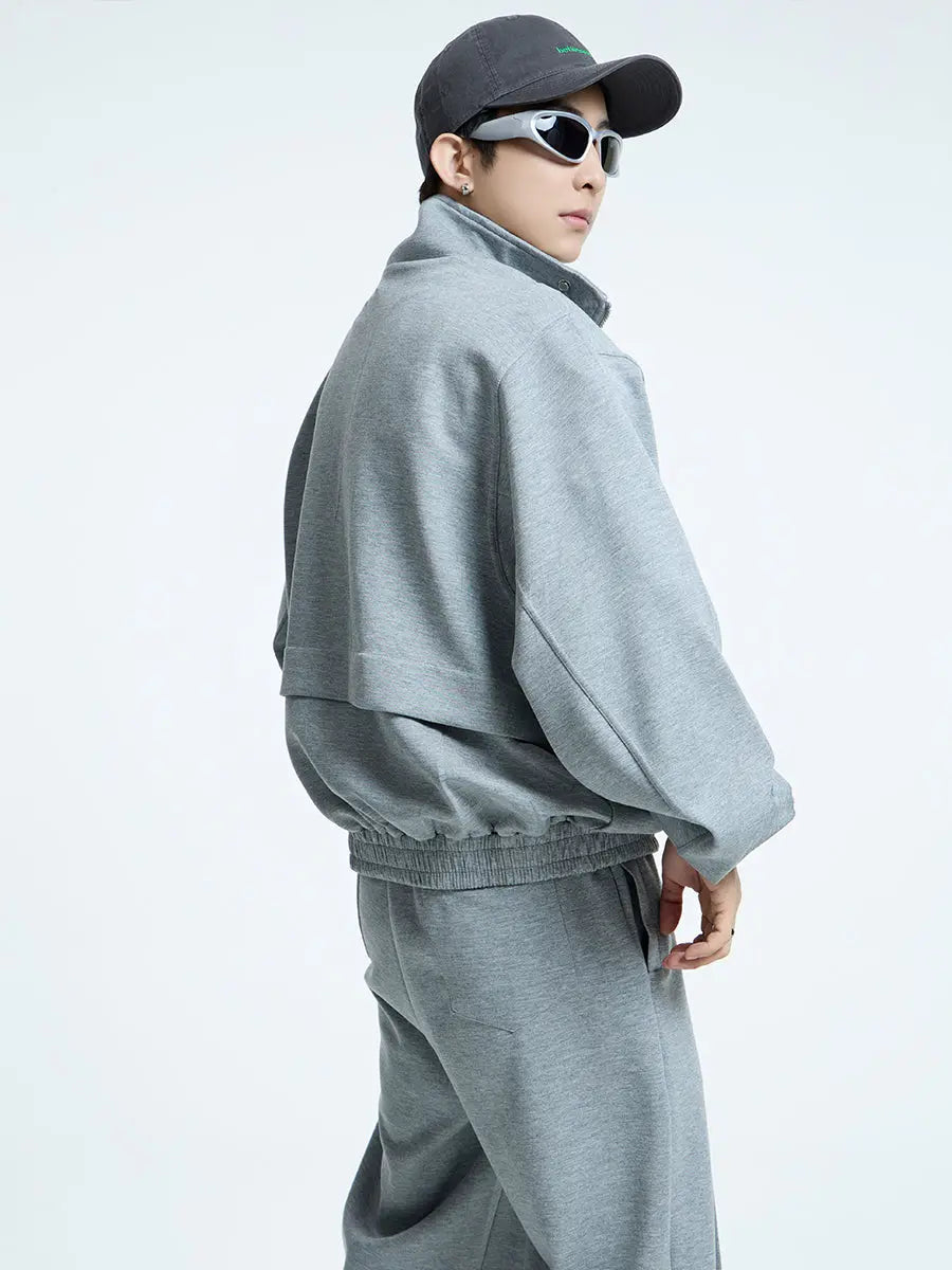 【23s September.】Simple Casual Trousers Top Sports Suit ArtsKoreanMan