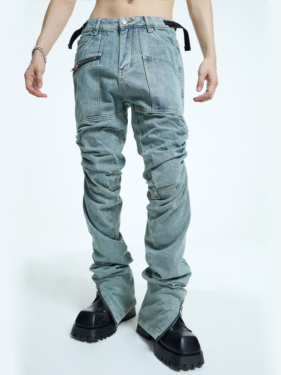 【23s September.】High Street Crinkled Washed Jeans -M ArtsKoreanMan