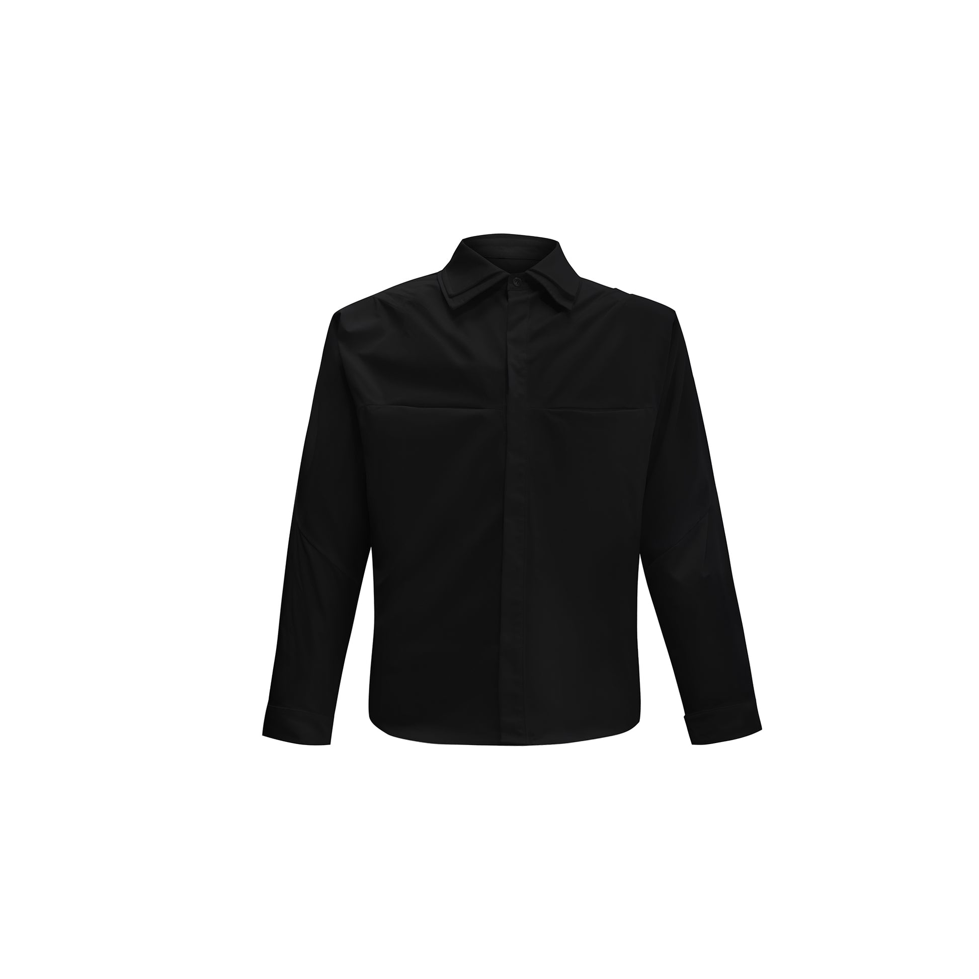 【24s June.】Double Layer Deconstructed Pleated Shirt ArtsKoreanMan