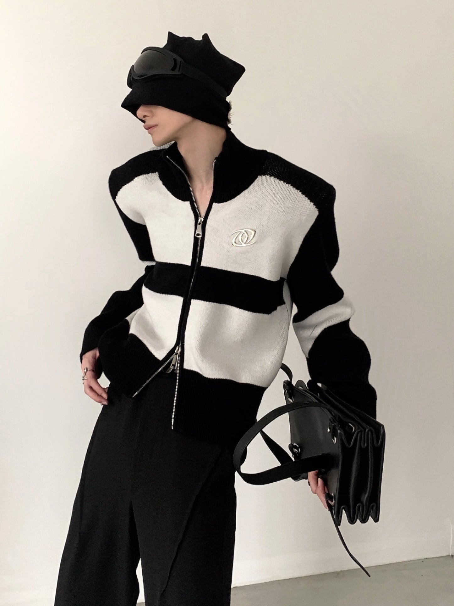 【23s November.】Metal Zipper Sweater Jacket ArtsKoreanMan