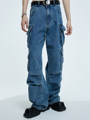【23s September.】Oversized Mid-rise Jeans -L ArtsKoreanMan