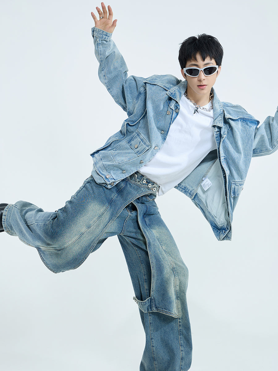 【23s September.】Design Sense Denim Jacket -L ArtsKoreanMan