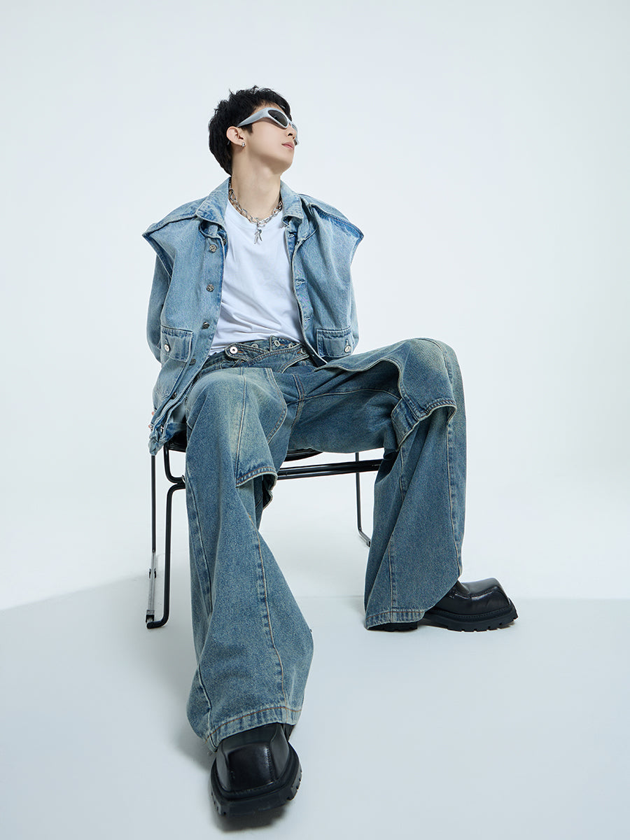 【23s September.】Design Sense Denim Jacket -L ArtsKoreanMan
