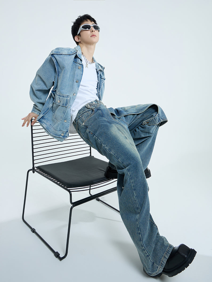 【23s September.】Design Sense Denim Jacket -L ArtsKoreanMan