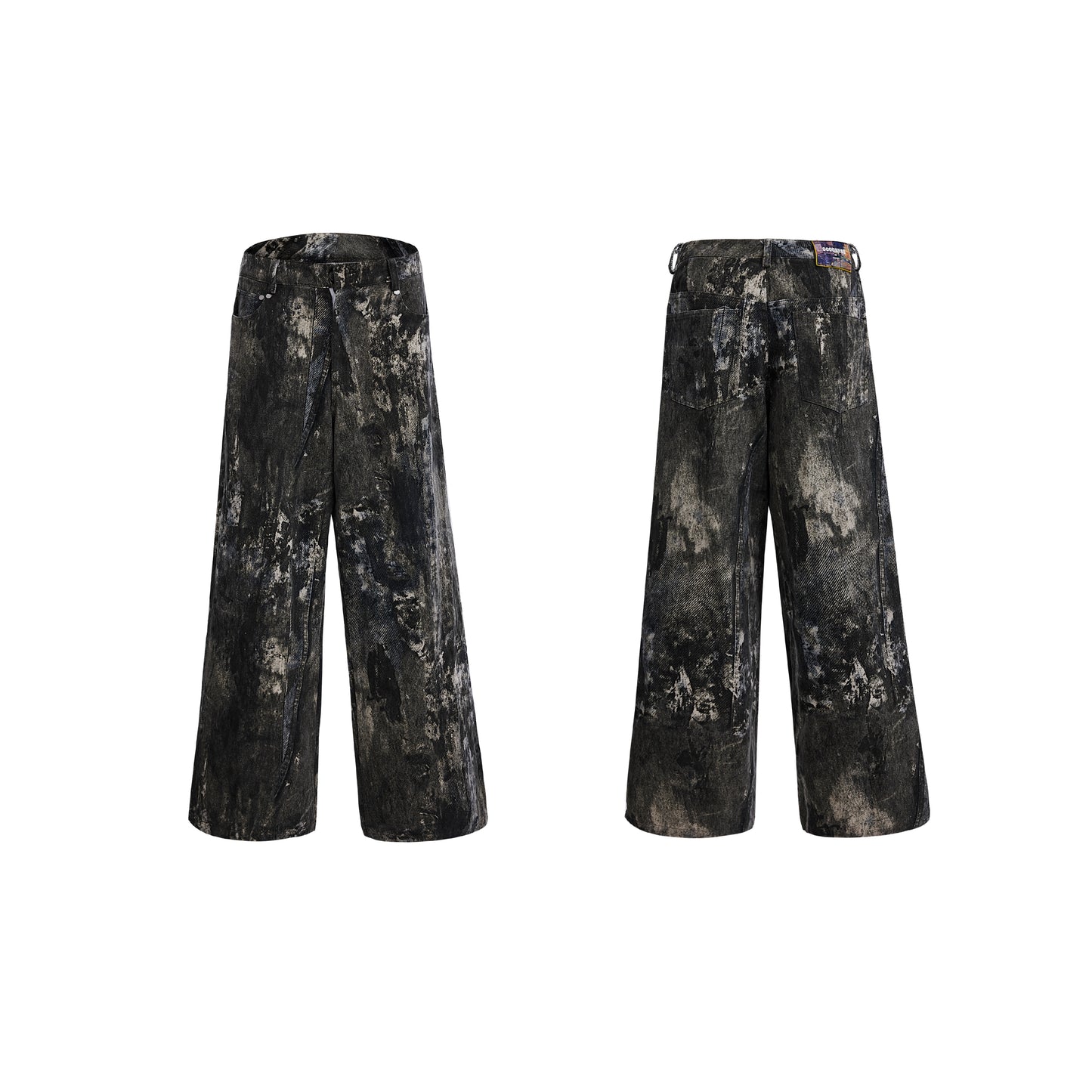 【24s Oct.】3D Printed Distressed Jeans ArtsKoreanMan