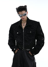 【24s Aug.】Flash Diamond Gradient Pioneer Gorgeous Short Jacket ArtsKoreanMan