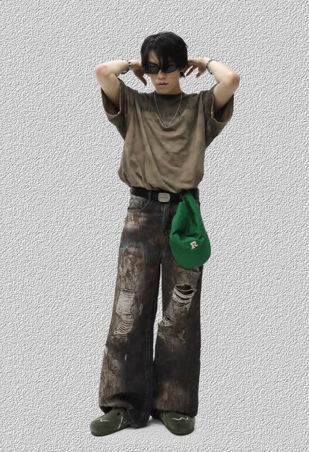 Top layer cowhide and cork Birkenstocks Shoes ArtsKoreanMan
