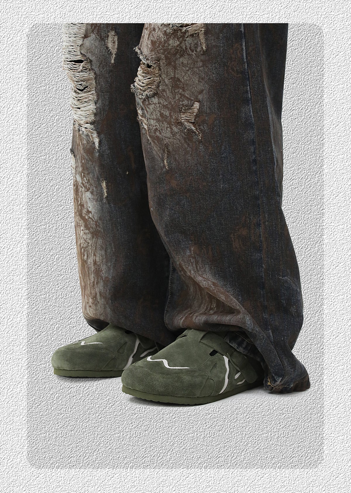 Top layer cowhide and cork Birkenstocks Shoes ArtsKoreanMan