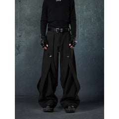 【25s Mar.】Deconstructed Patchwork Ribbon Trousers