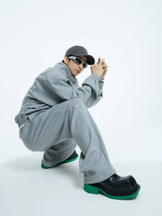 【23s September.】Simple Casual Trousers Top Sports Suit ArtsKoreanMan