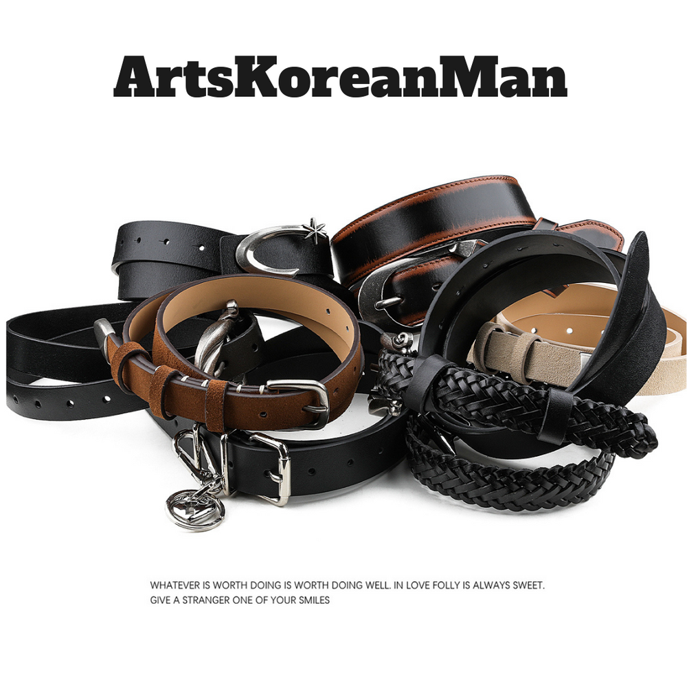 New Leather Belt ArtsKoreanMan
