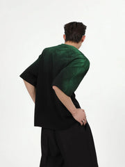 【23s August.】Simple Contrast Color T-Shirt ArtsKoreanMan