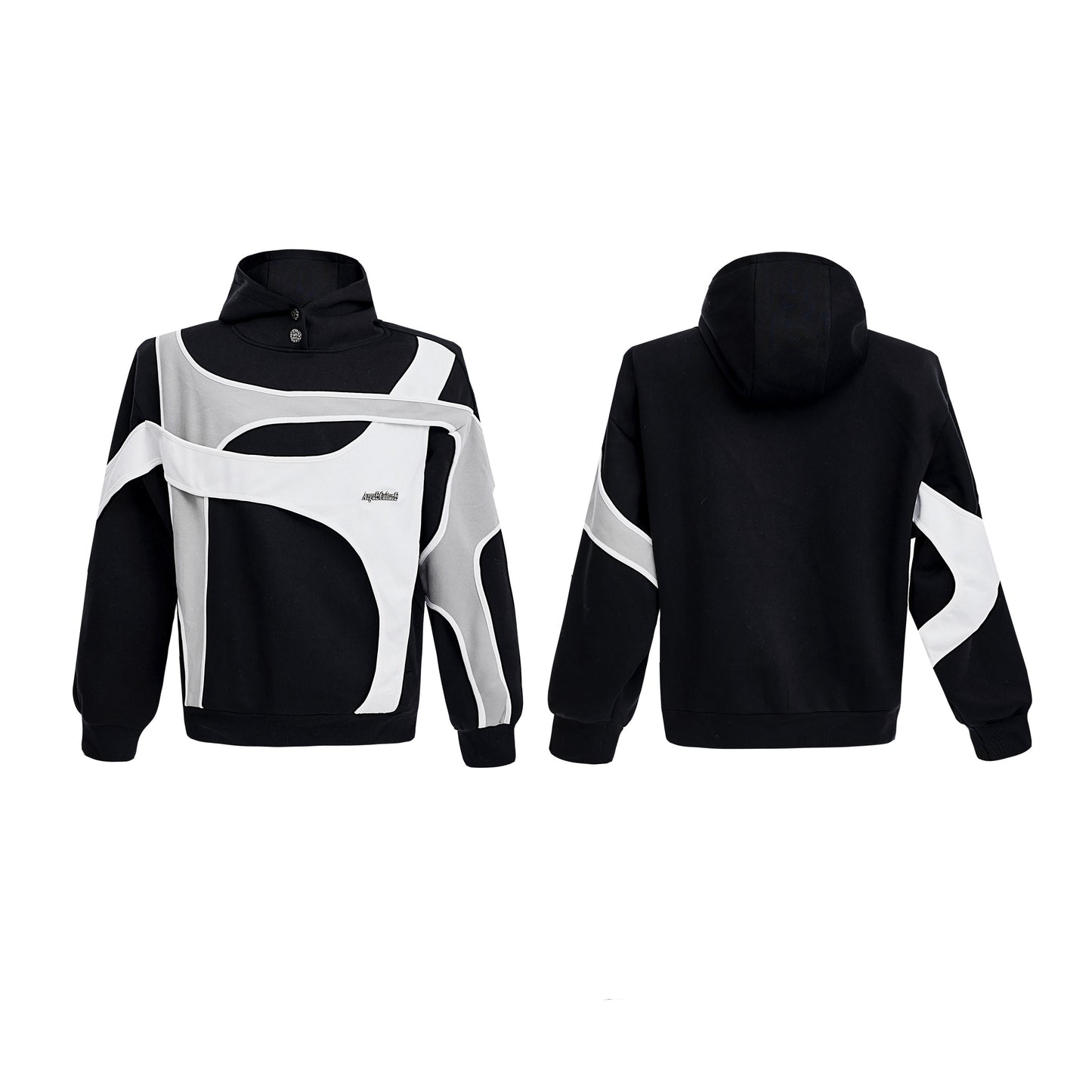 【24s Nov.】Deconstructed Double-layer Paneled Hoodie ArtsKoreanMan