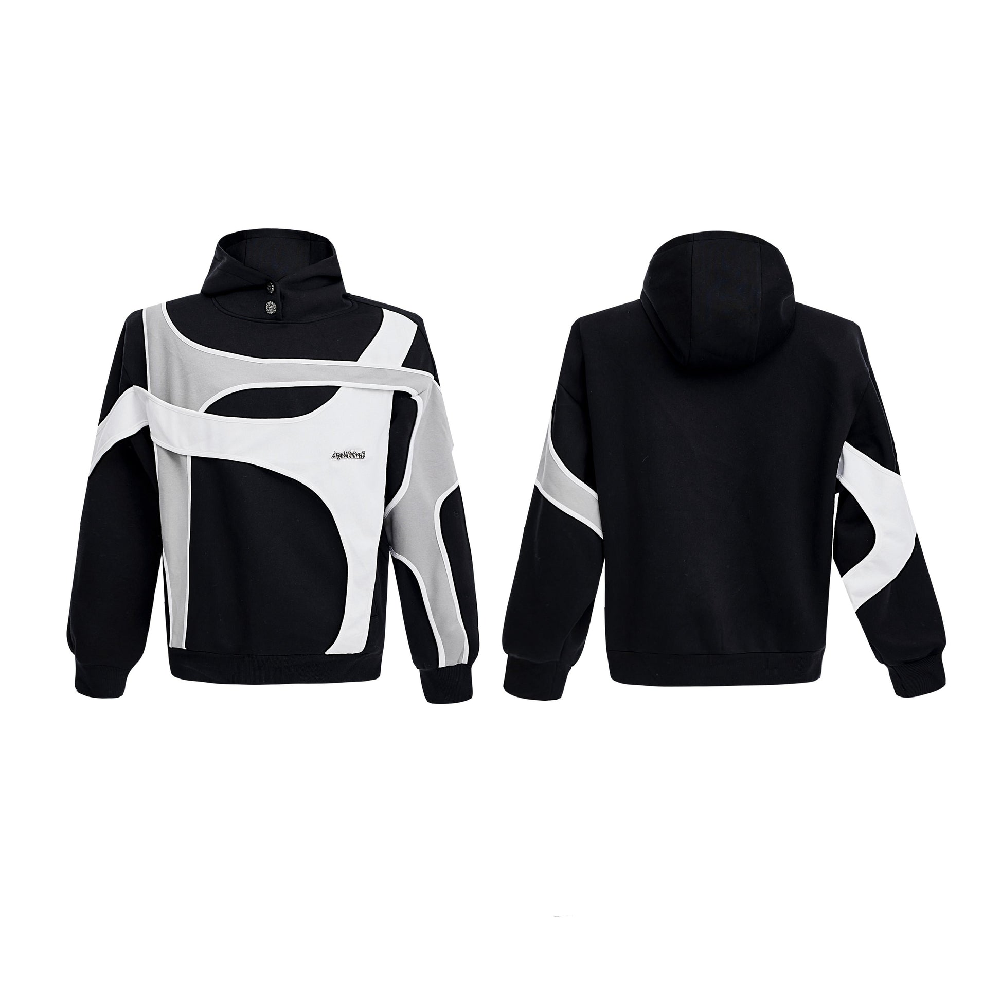 【24s Nov.】Deconstructed Double-layer Paneled Hoodie ArtsKoreanMan